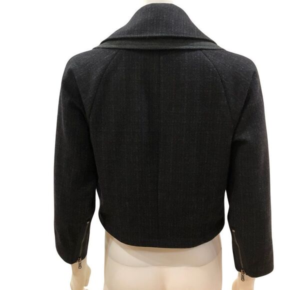 TIBI Coat Jacket, Gray, Size 0 - Picture 14 of 14